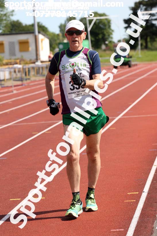 Mens 3000 metres walk, 2019 NEMA Track and Field Champs, Monkton. Photo:  David T. Hewitson/Sports for All Pics